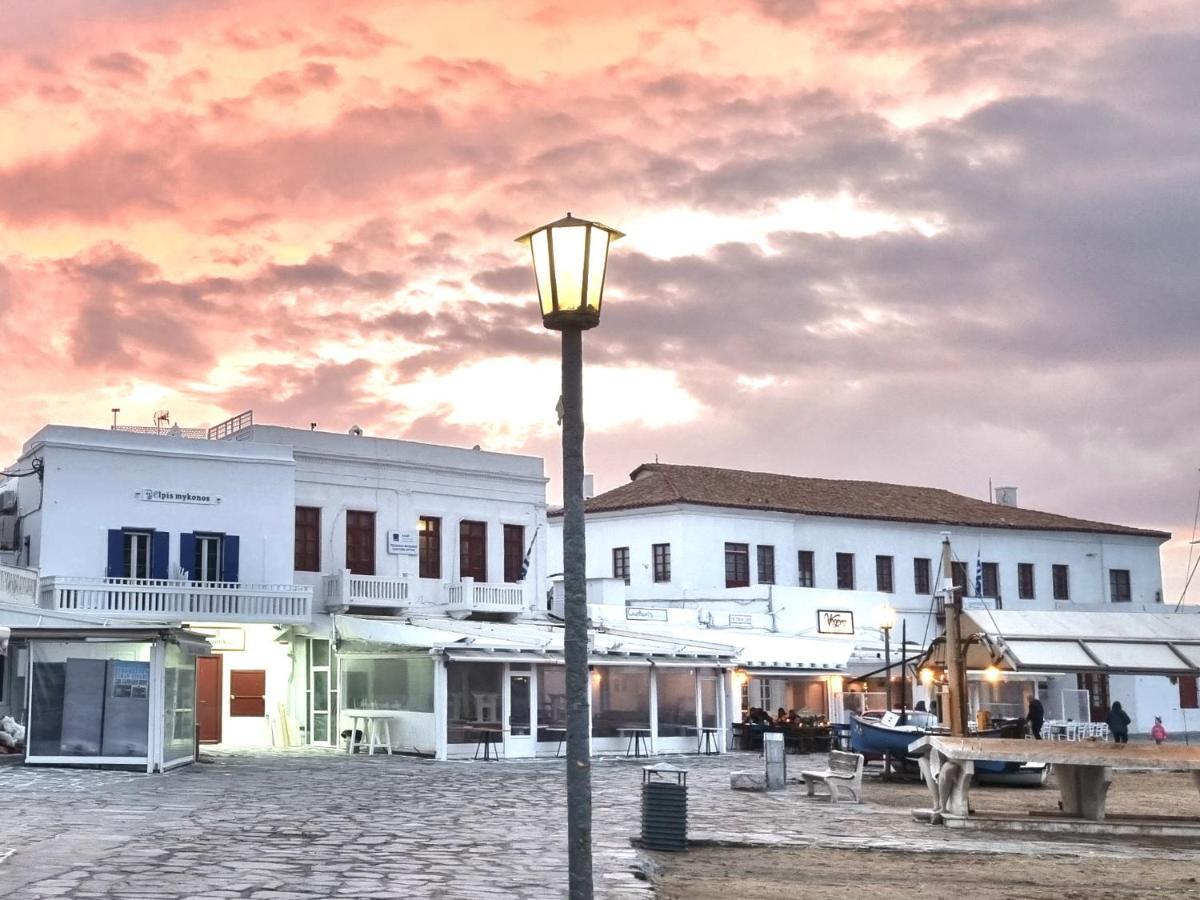 Elpis Mykonos Apartments - Mykonos Town Delos Port 外观 照片