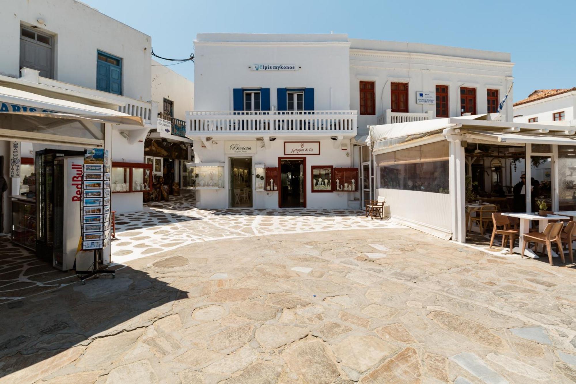 Elpis Mykonos Apartments - Mykonos Town Delos Port 外观 照片