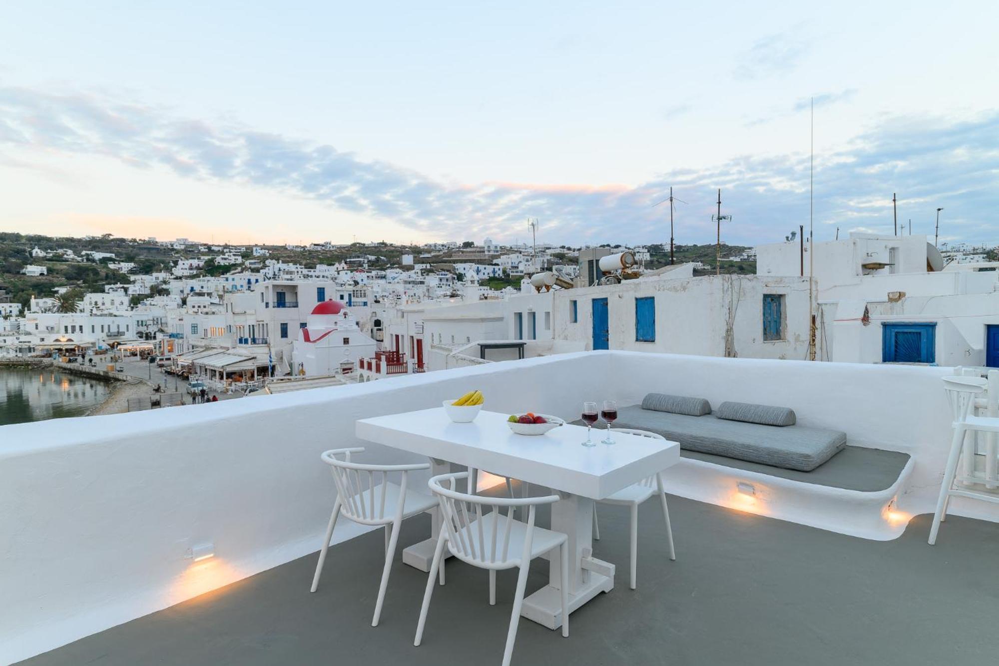 Elpis Mykonos Apartments - Mykonos Town Delos Port 外观 照片