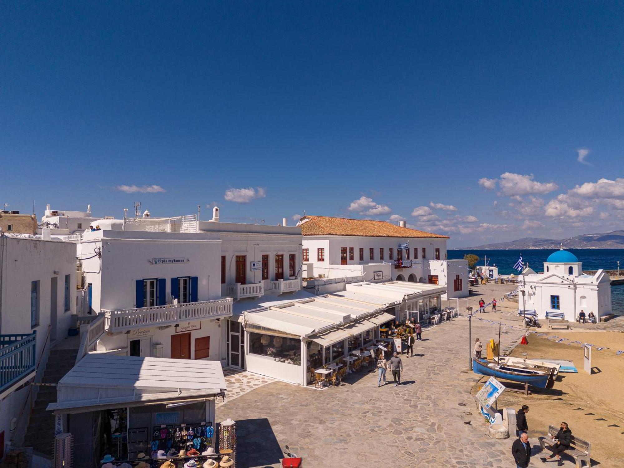 Elpis Mykonos Apartments - Mykonos Town Delos Port 外观 照片