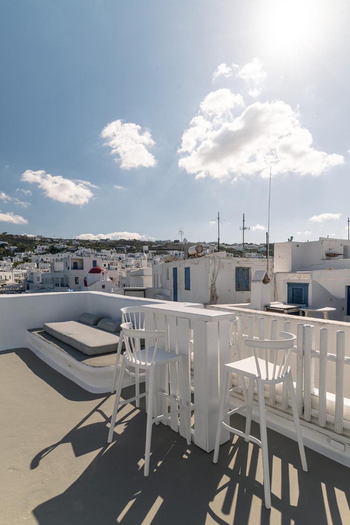 Elpis Mykonos Apartments - Mykonos Town Delos Port 外观 照片