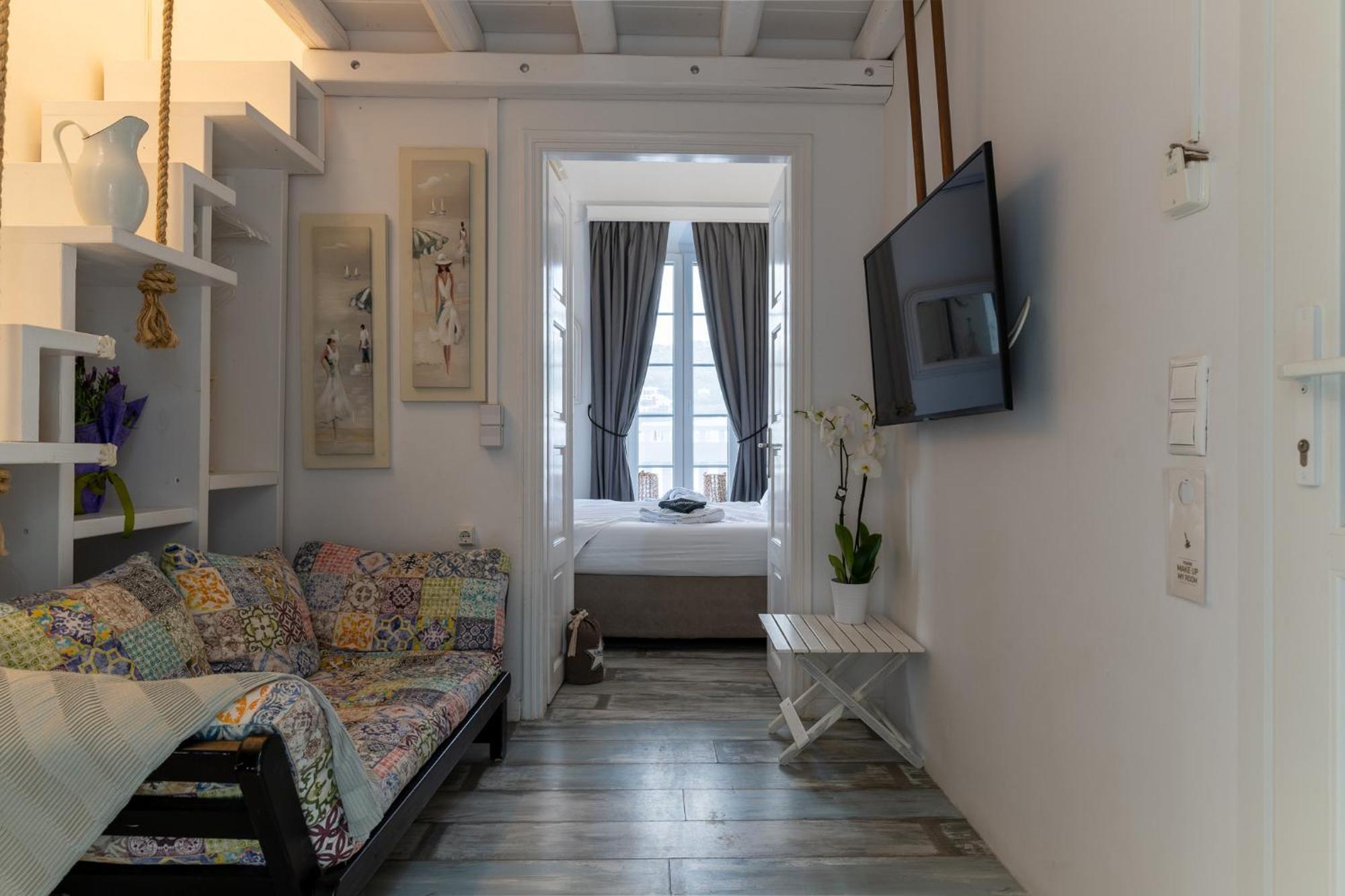 Elpis Mykonos Apartments - Mykonos Town Delos Port 外观 照片