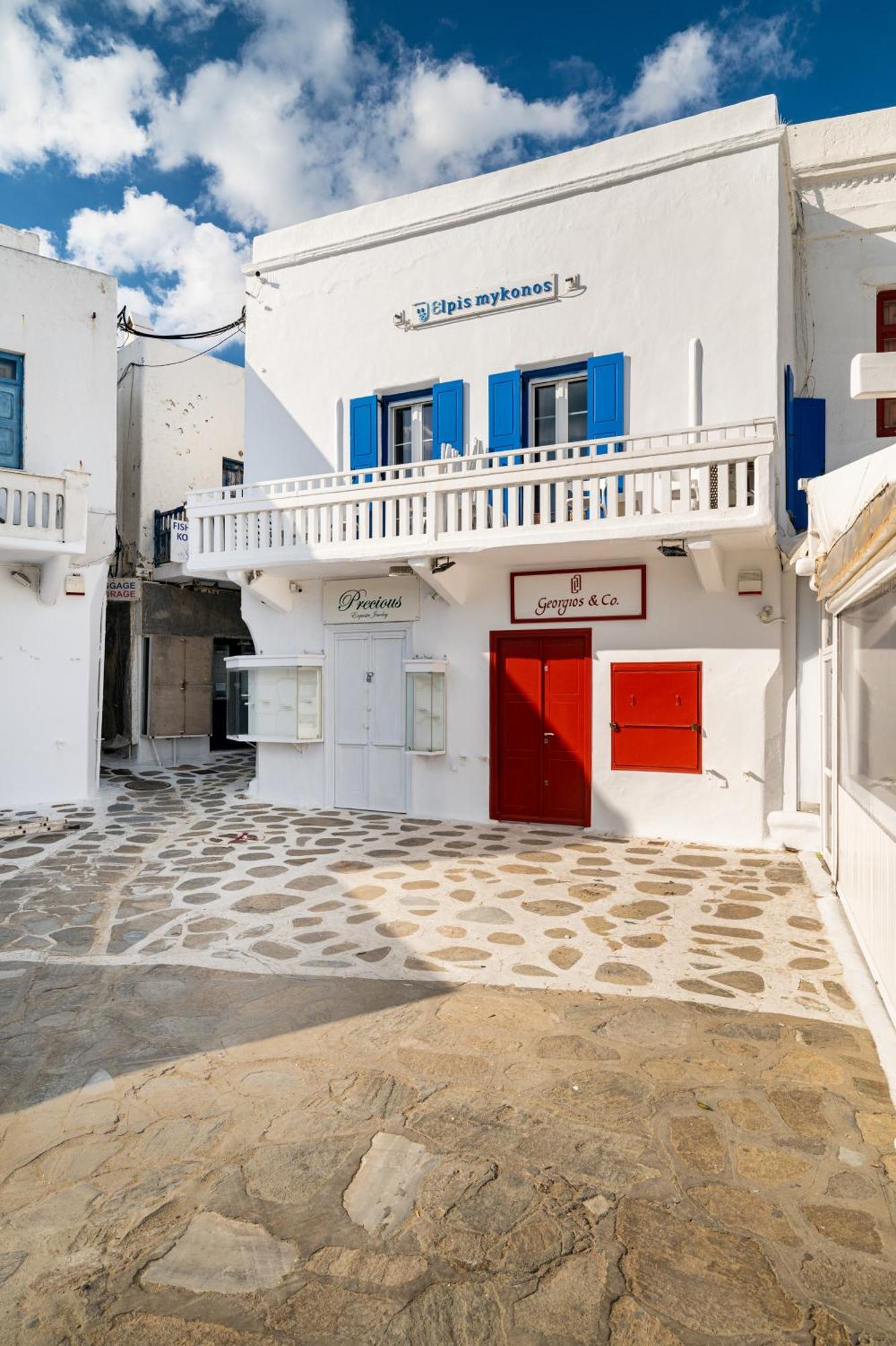 Elpis Mykonos Apartments - Mykonos Town Delos Port 外观 照片